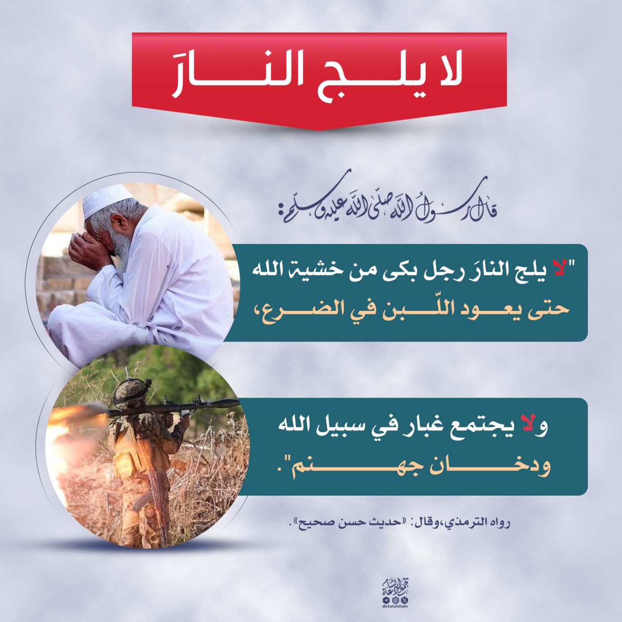 لا يلج النار