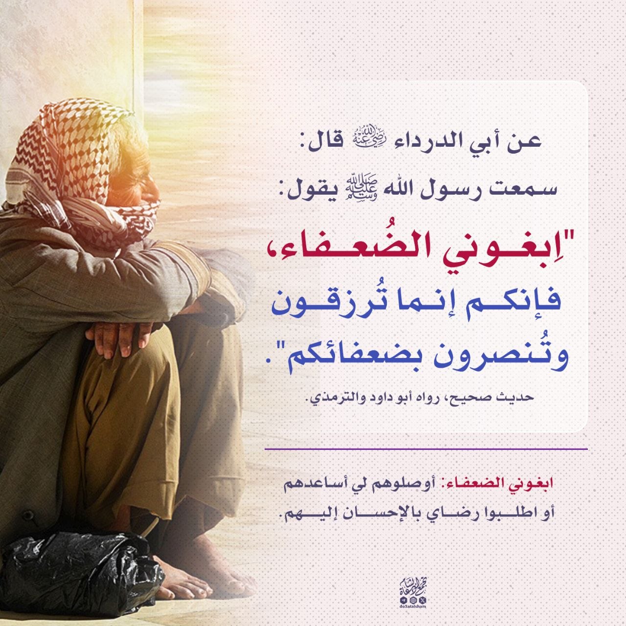 ابغوني الضعفاء