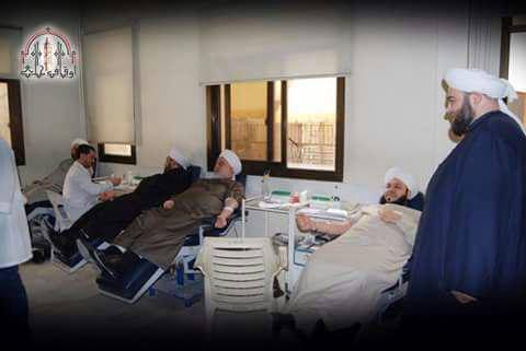 جوال - مشايخ حلب يتبرعون لجيش بشار