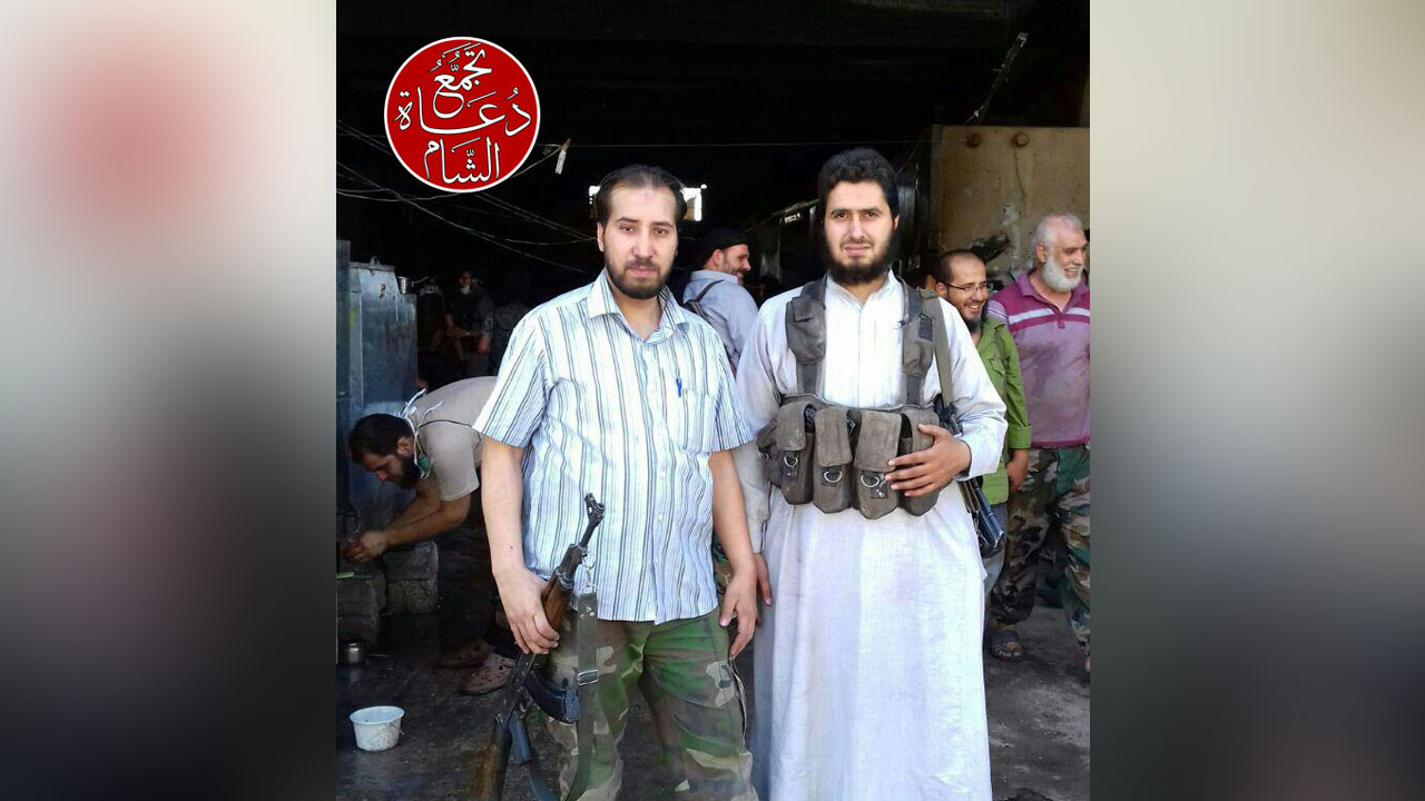 فريق دعاة على الجبهات قبل الهجوم على الراموسة