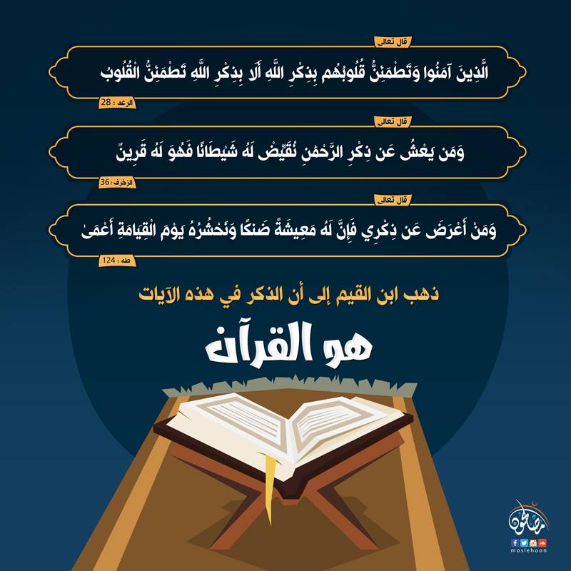 الرسائل التدبرية - الذكر