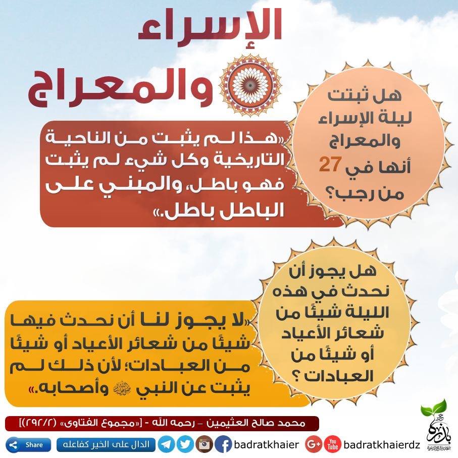 التوجيه - الإسراء والمعراج