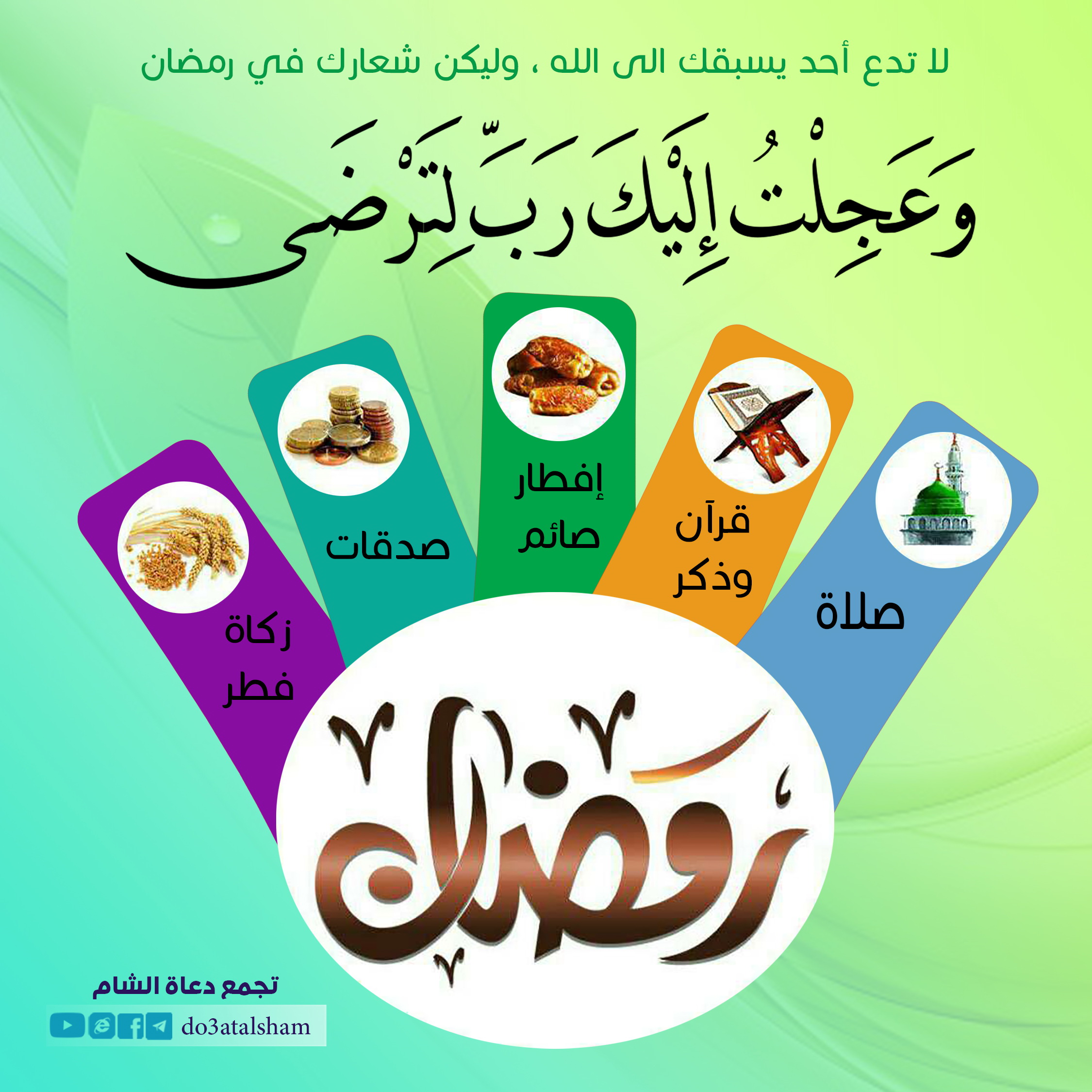 الرسائل التدبرية - وعجلت إليك ربي لترضى
