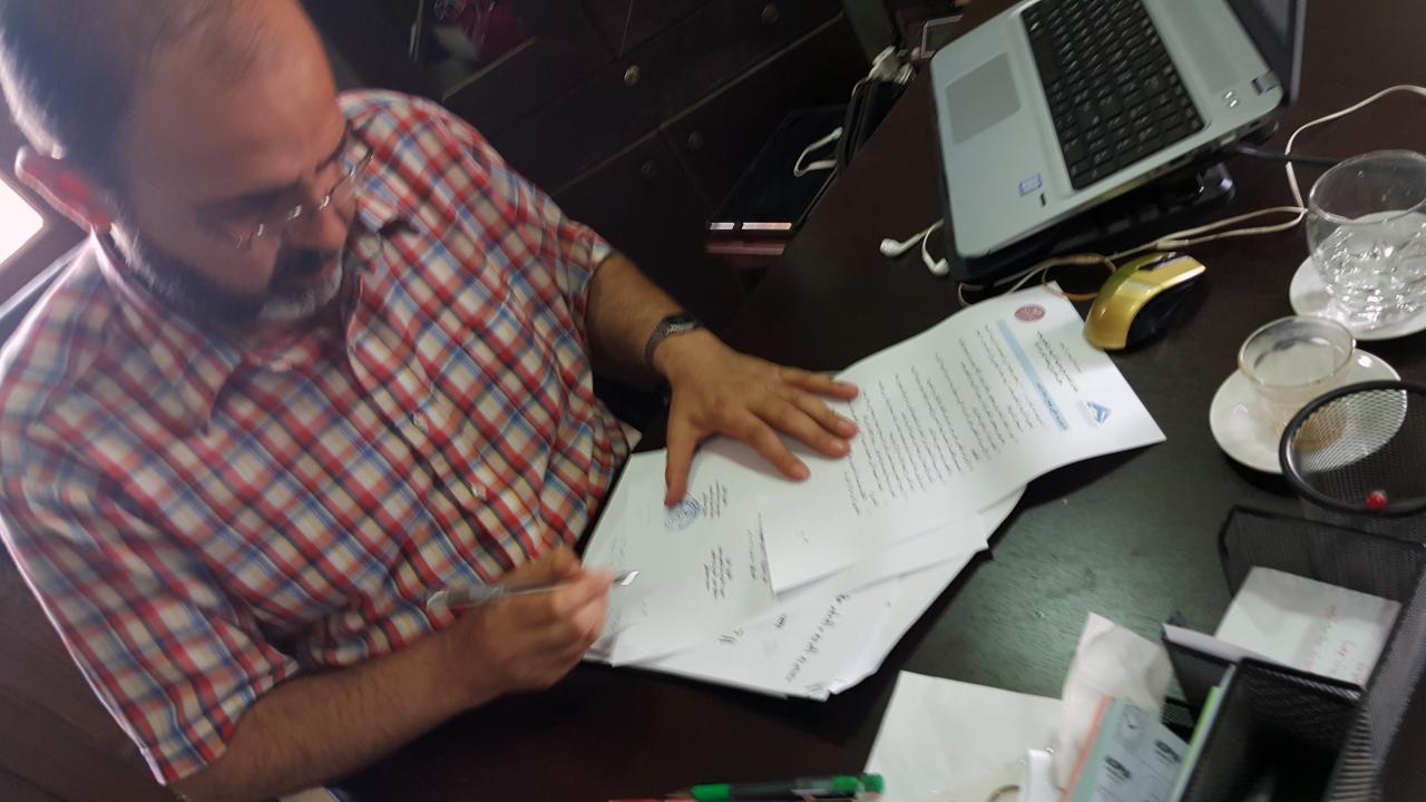 النور المبين - مذكرة تفاهم مع مديرية التربية والتعليم بحلب