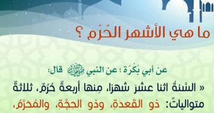 توجيهات - ما هي الأشهر الحرم؟