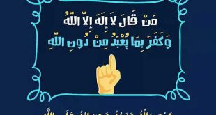 المجتمع المسلم - من قال لا إله إلا الله