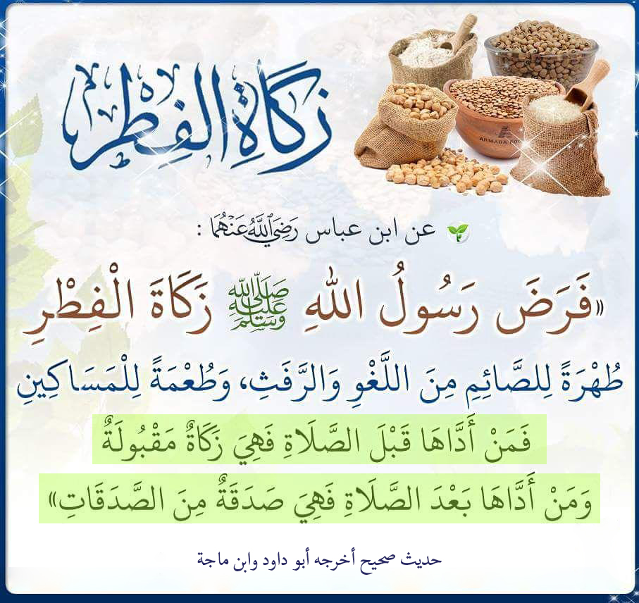 فقه الصائم - زكاة الفطر