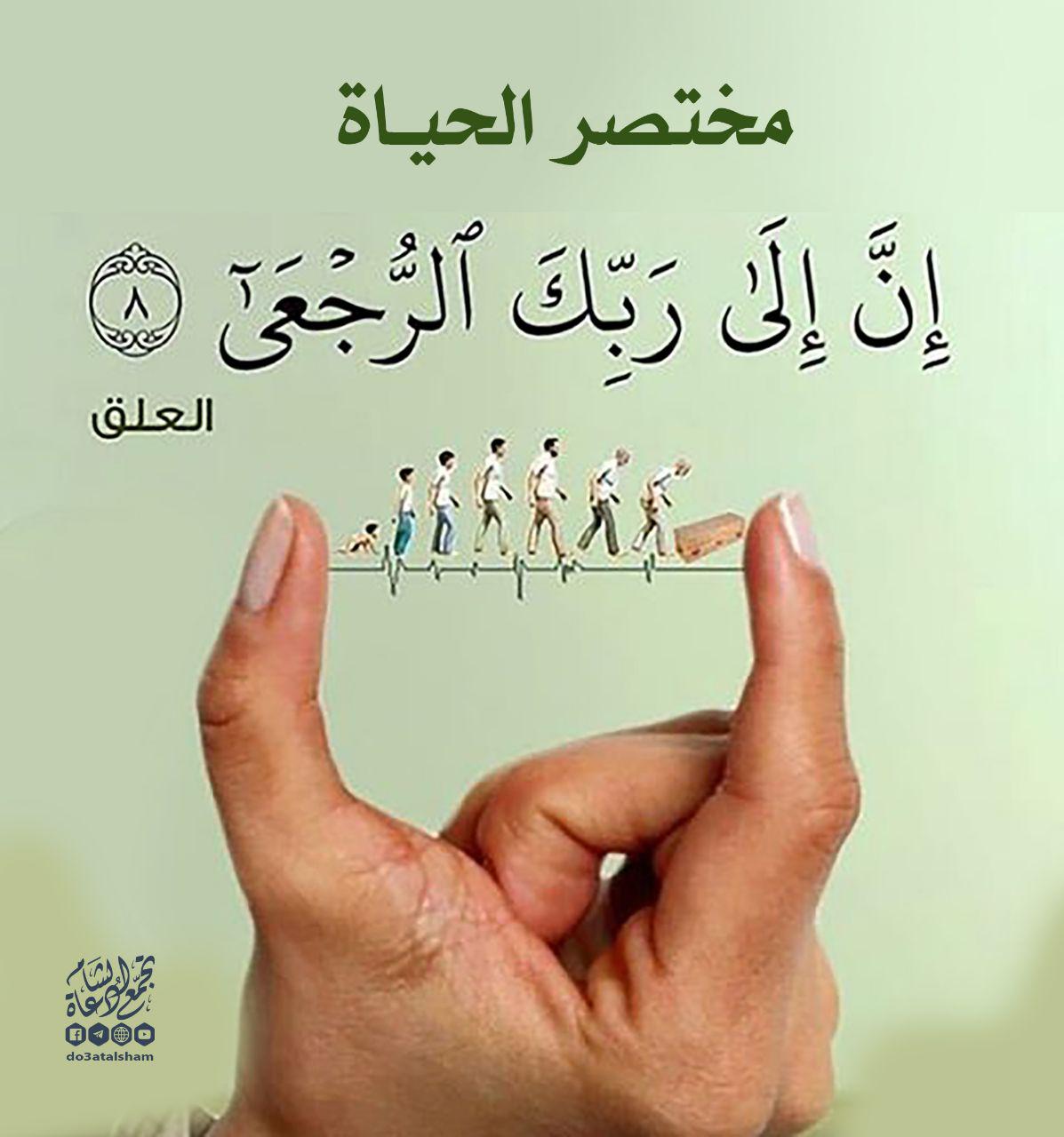 تدبرات - إن إلى ربك الرجعى