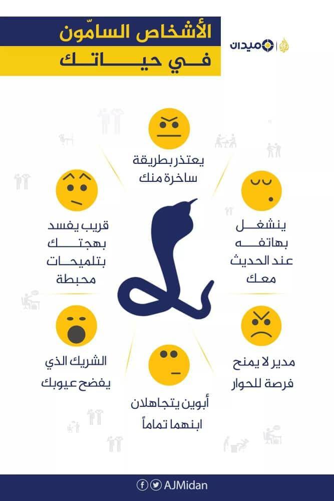 التنمية البشرية - الأشخاص السامون في حياتك