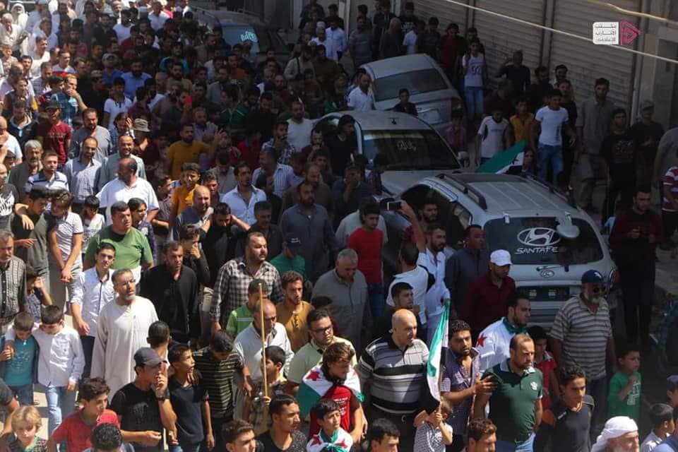 الثورة السورية - مظاهرات شعبية ضد الأسد