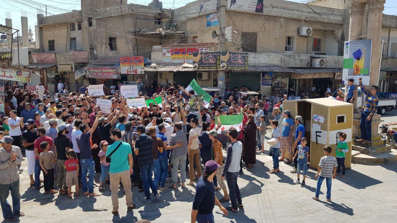 الثورة السورية - مظاهرات شعبية ضد الأسد