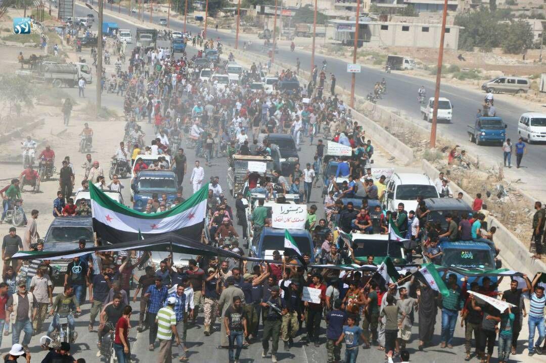 الثورة السورية - مظاهرات شعبية ضد الأسد
