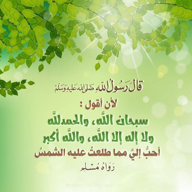 أذكار - فضل التسبيح