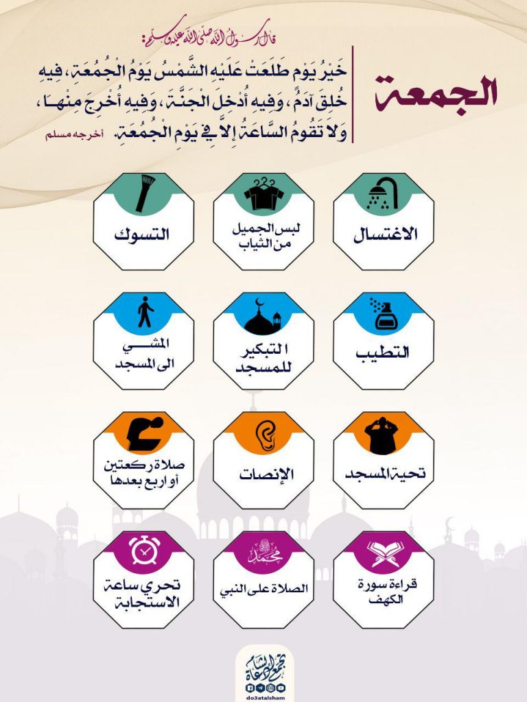 يوم الجمعة - من سنن يوم الجمعة