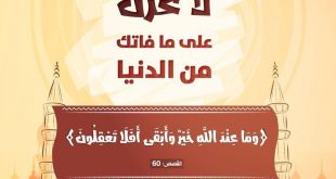 تدبرات - وما عند الله خير وأبقى أفلا تعقلون