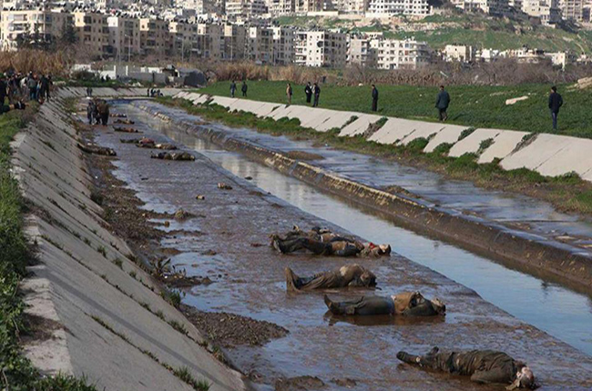 الثورة السورية - مجزرة نهر قويق