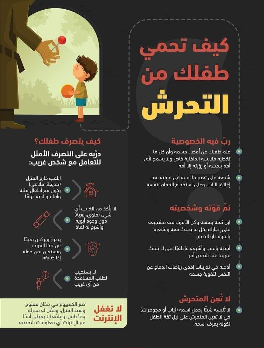 رسائل تربوية - كيف تحمي طفلك من التحرش