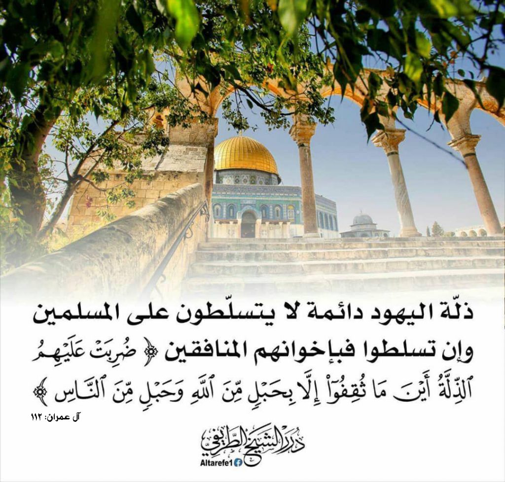 تدبرات - ضربت عليهم الذلة أين ما ثقفوا