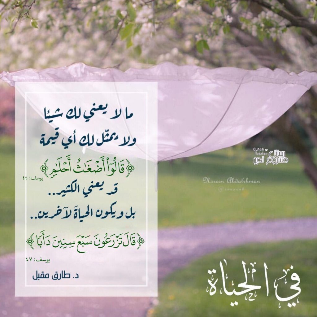 تدبرات - قالوا أضغاث أحلام