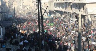 كانون الأول - تهجير أهالي مدينة حلب