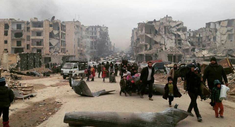 سنعود يا #حلب قريبا رافعين أكاليل الغار