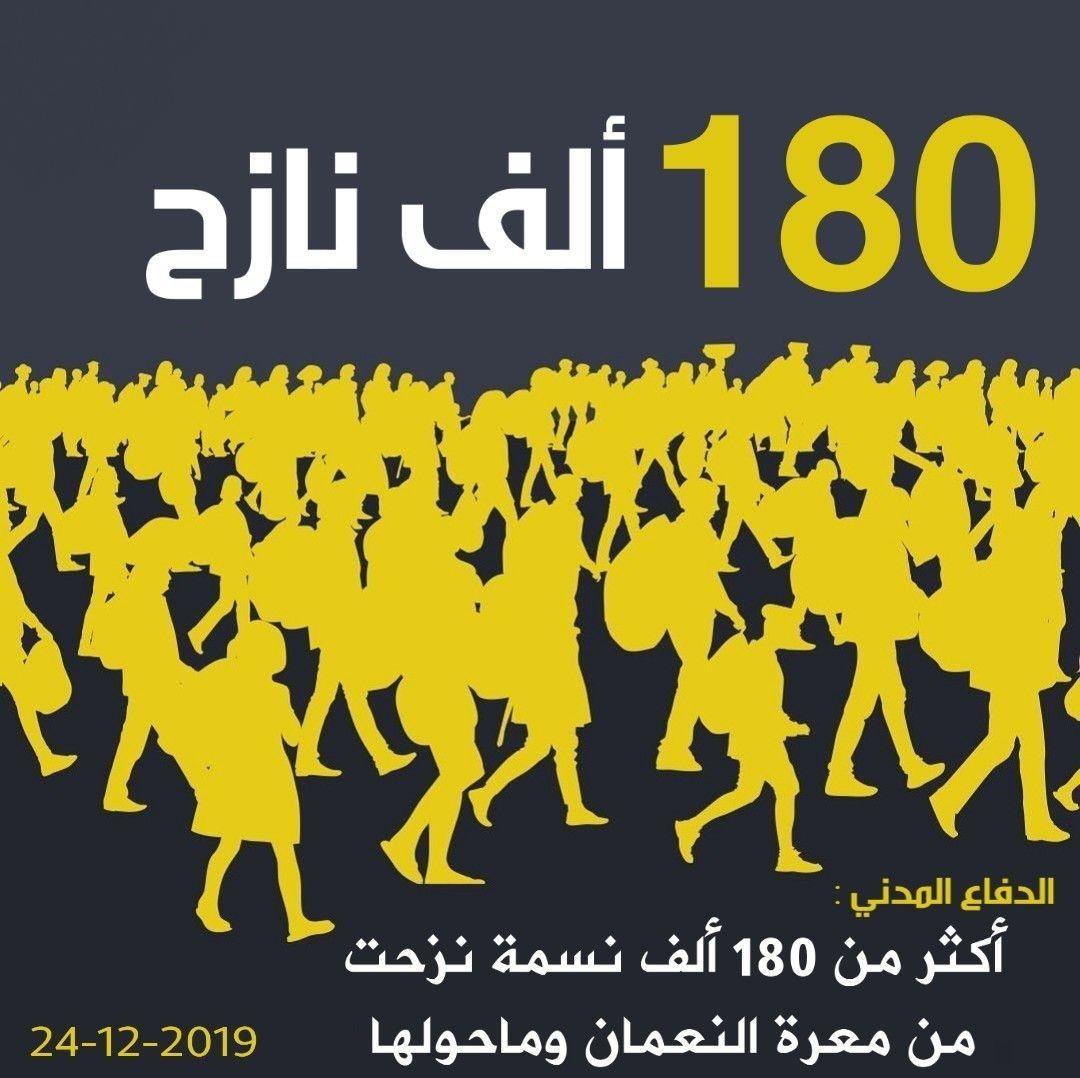 النزورح من معرة النعمان 2019