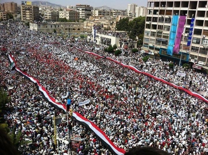 الثورة السورية - مظاهرات حماة 2011