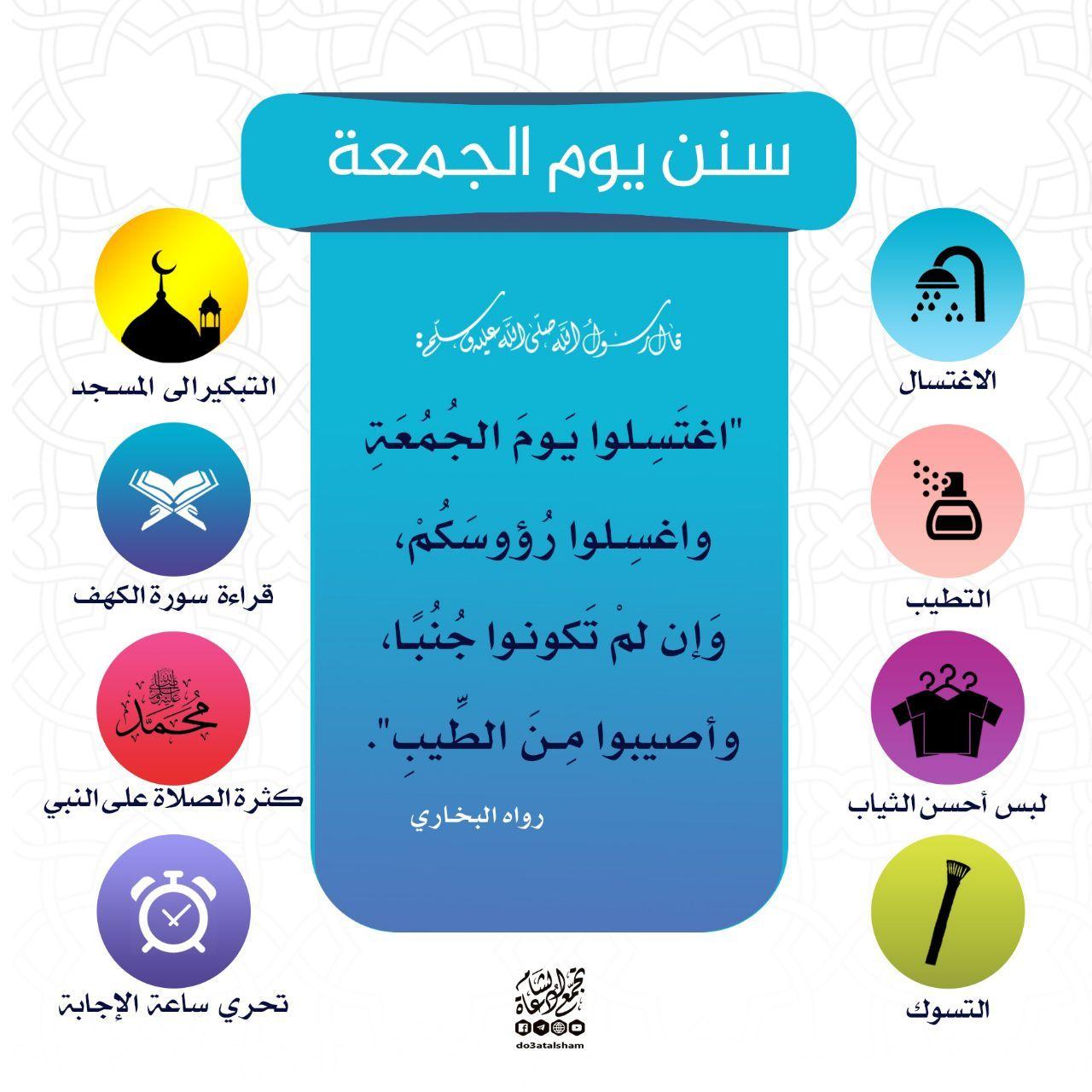 يوم الجمعة - سنن يوم الجمعة