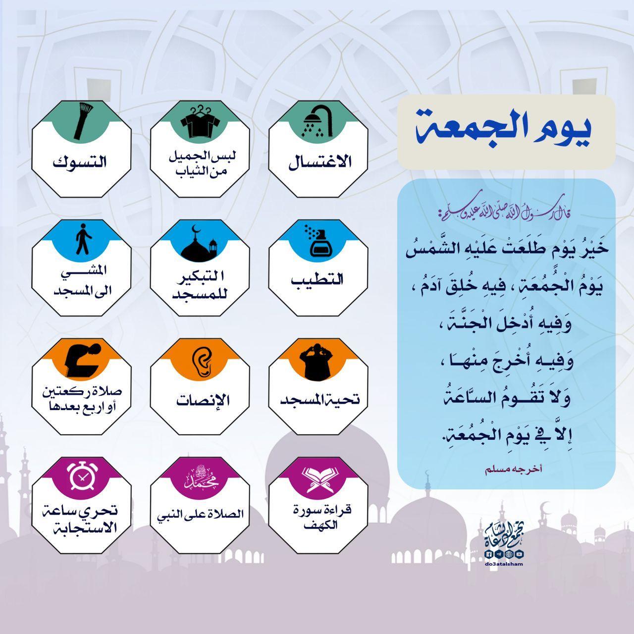 يوم الجمعة - سنن الجمعة