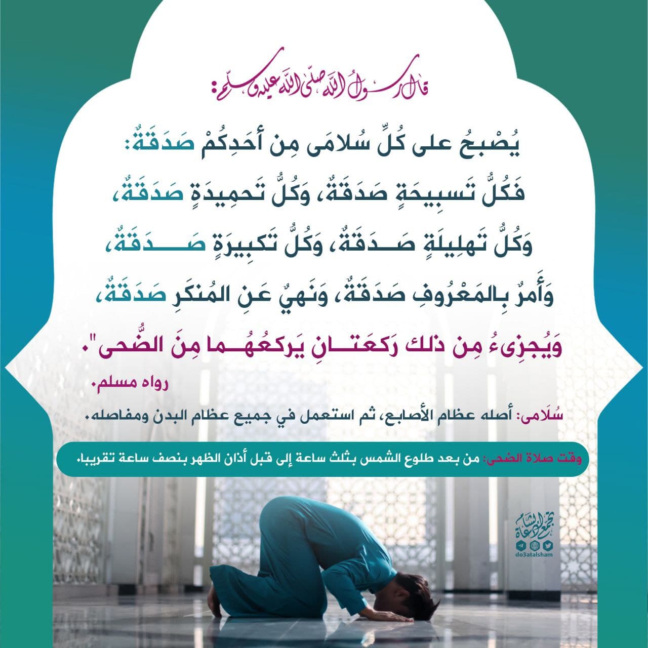 صلاة - صلاة الضحى