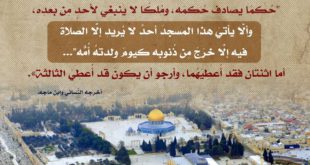 المسجد الأقصى - المسجد الأقصى