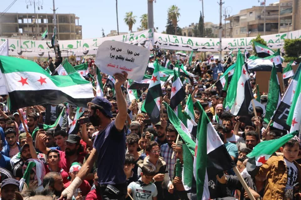 الثورة السورية - لا شرعية للأسد وانتخاباته