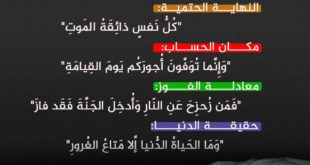 تدبرات - كل نفس ذائقة الموت