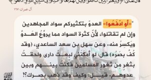 إن لم تجاهد معهم فلا أقل من تكثير سوادهم