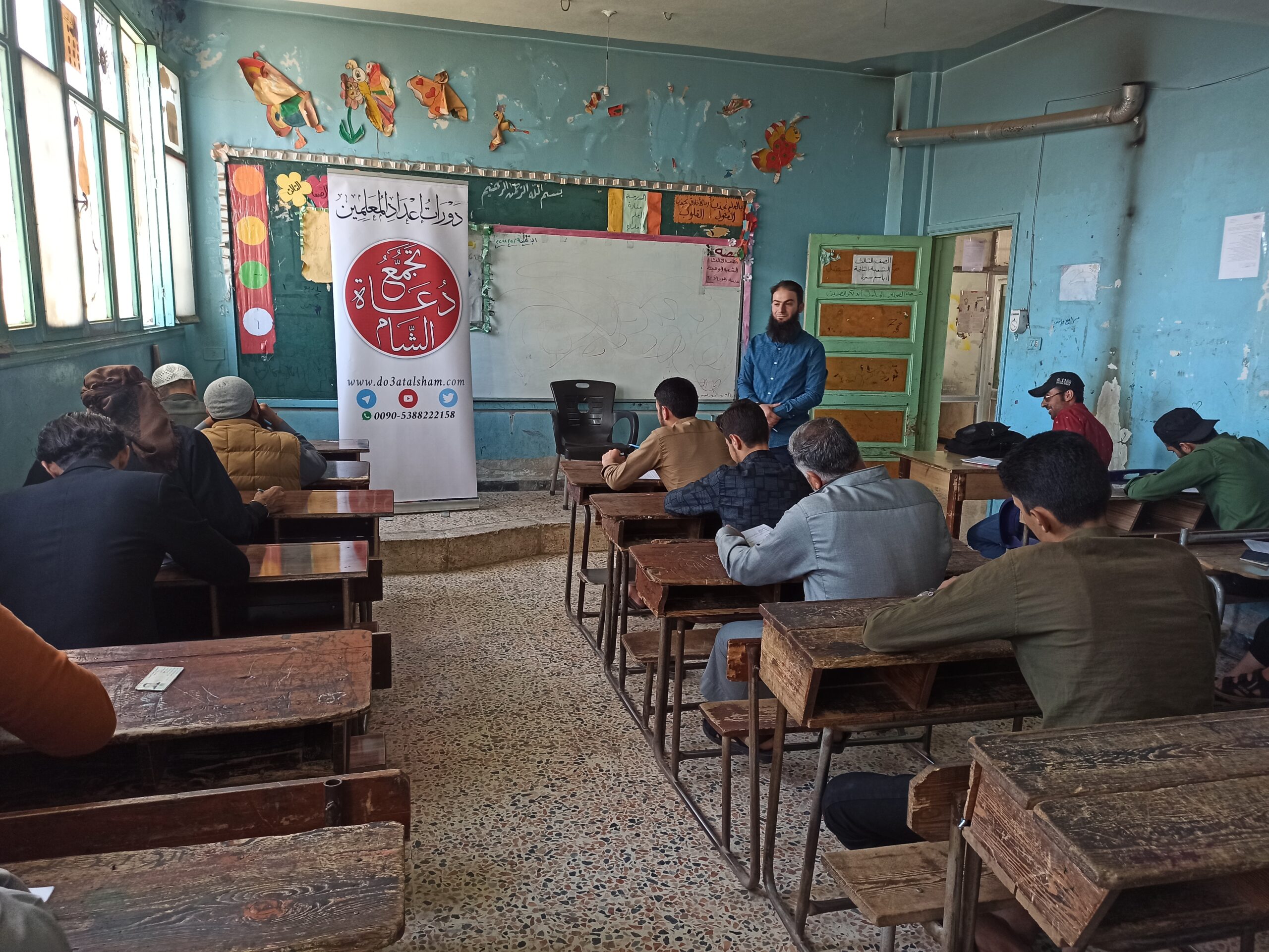 162- طريقة تعليم القراءة السليمة ورسم القرآن – إدلب