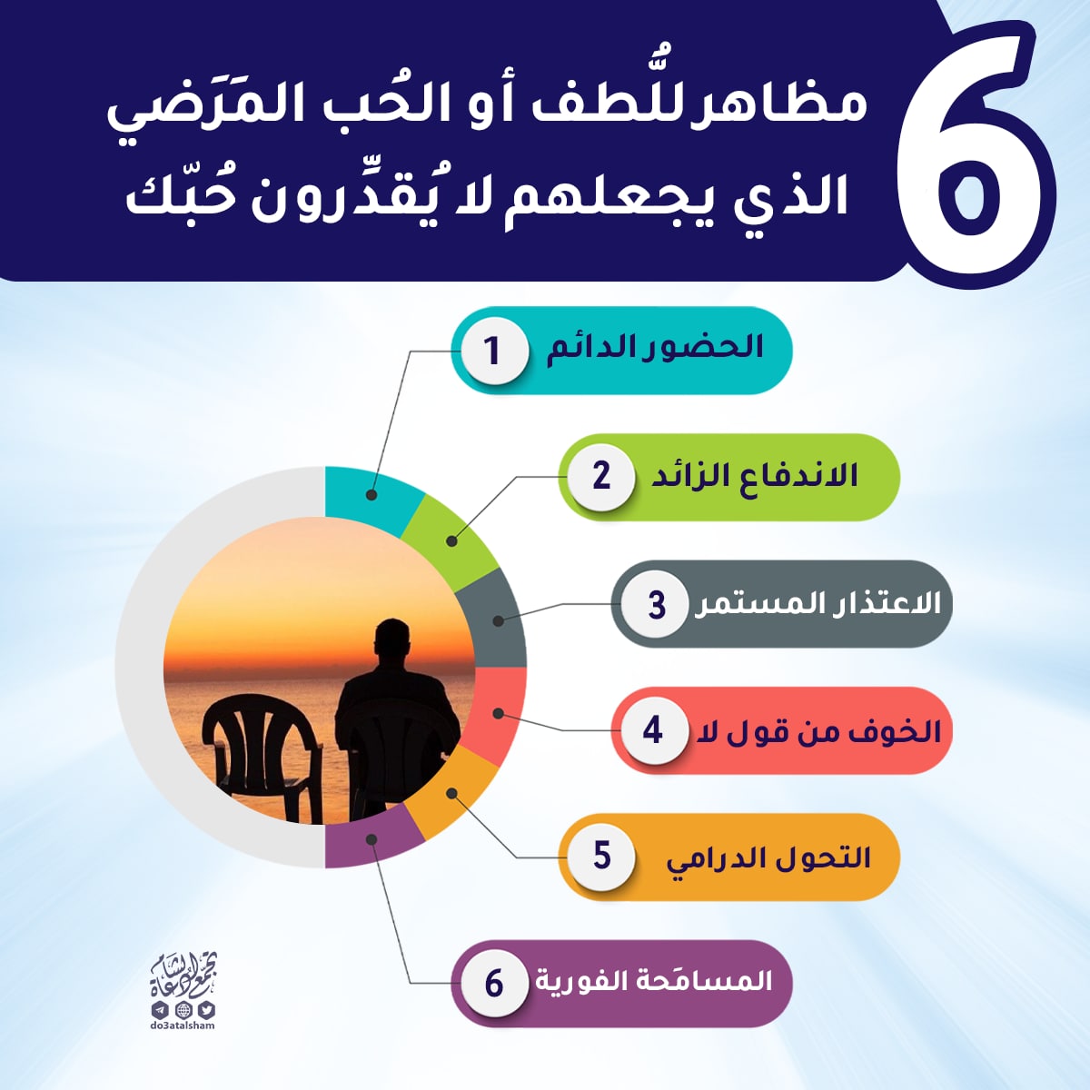 6 مظاهر للطف أو الحب المرضي الذي يجعلهم لا يقدرون حبك