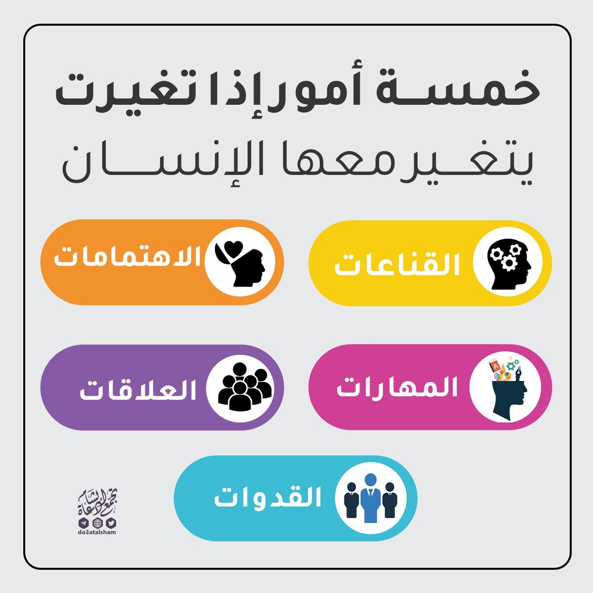 5 إذا تغيرت تغير الإنسان