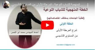الخطة المنهجية للشباب النوعية (1)