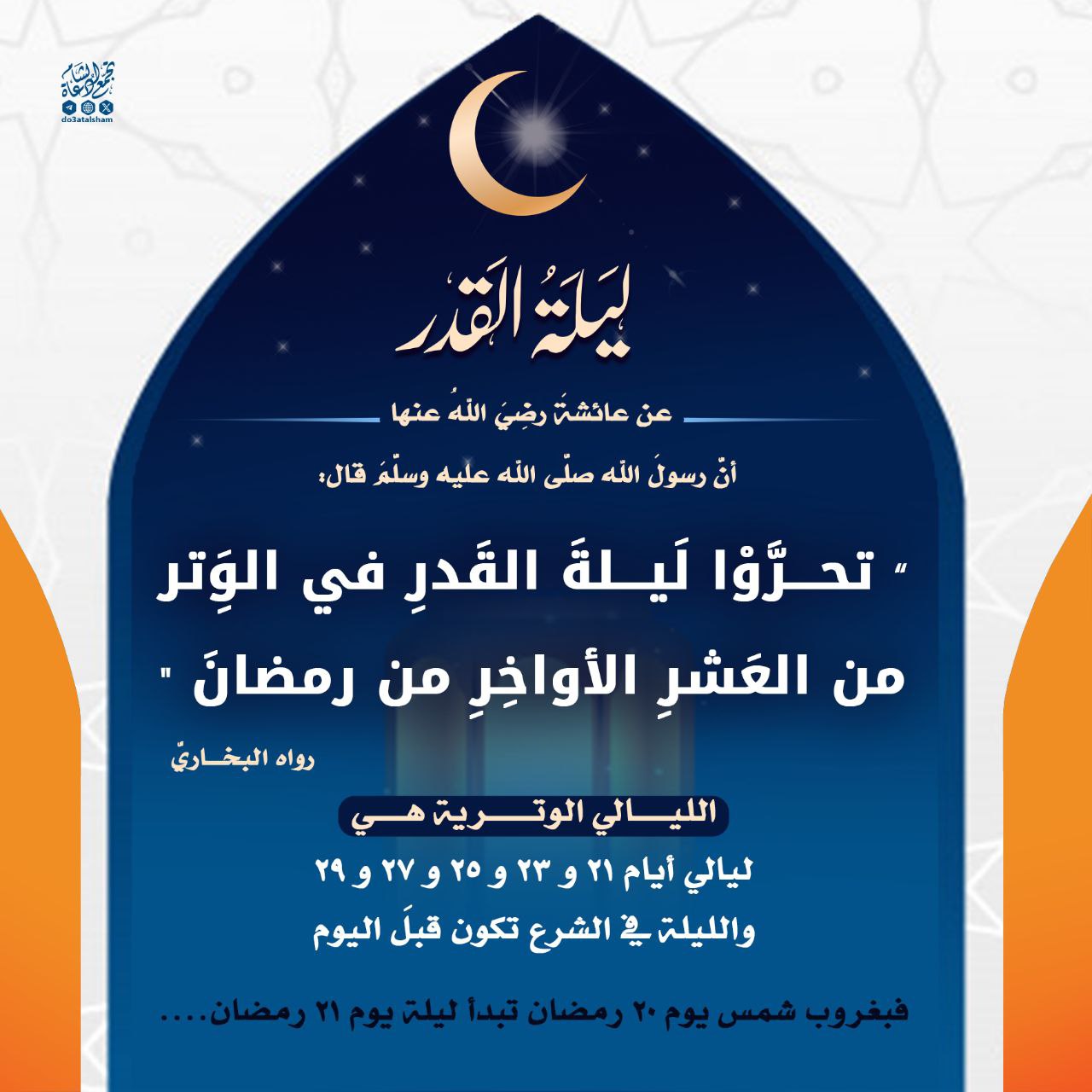 تحروا ليلة القدر