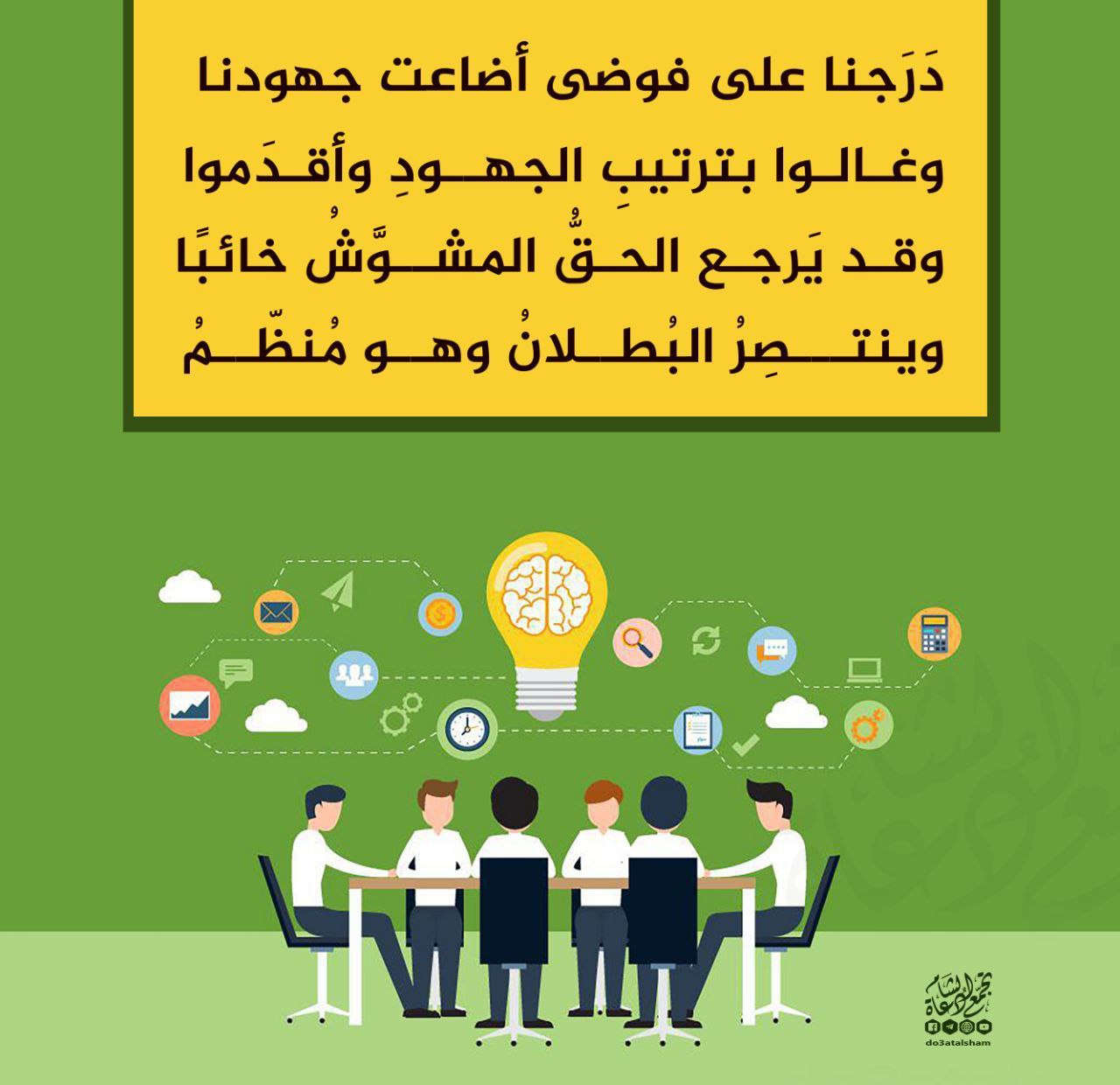 أهمية التنظيم والترتيب