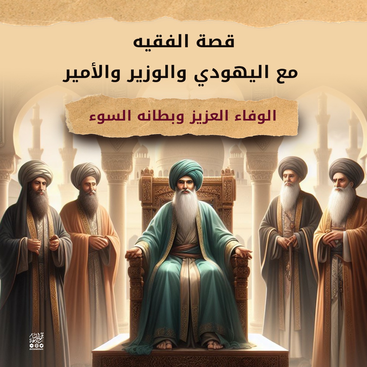 قصة الفقيه مع اليهودي والوزير والأمير