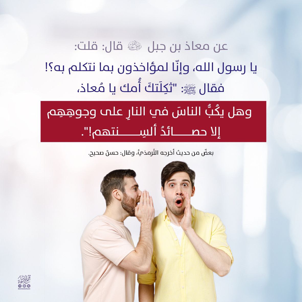 إلا حصائد ألسنتهم!