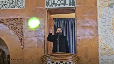 خطبة الجمعة الأولى بعد تحرير حلب وحماة