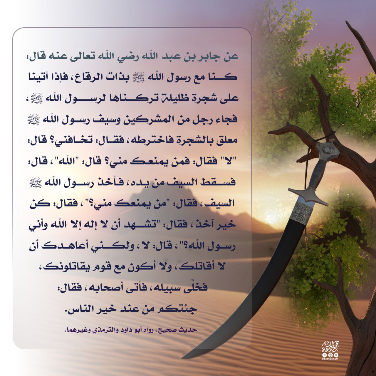 خير الناس في السلم والحرب صلى الله عليه وسلم 