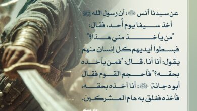 من يأخذ السيف بحقه