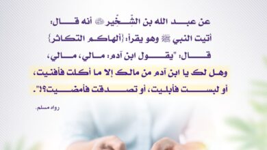 مالك يا ابن آدم