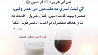 الابتعاد عن الخمر فطرة